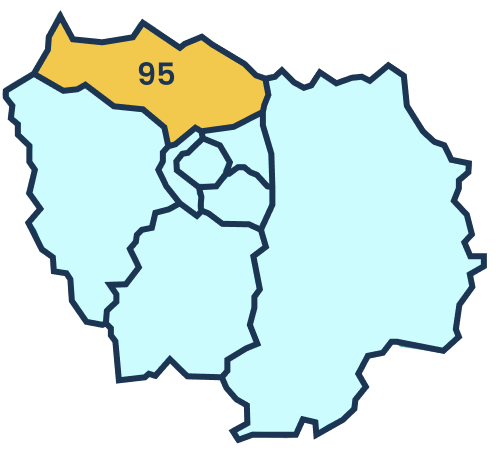 Implantation PUR Alpha — Val-d'Oise